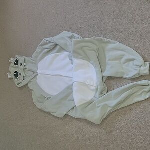 Hippo Onesie- Adult Small